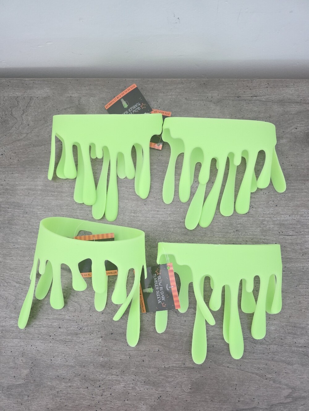 Glow in the Dark Tumbler Sleeves Target Halloween x 4 Multiple available